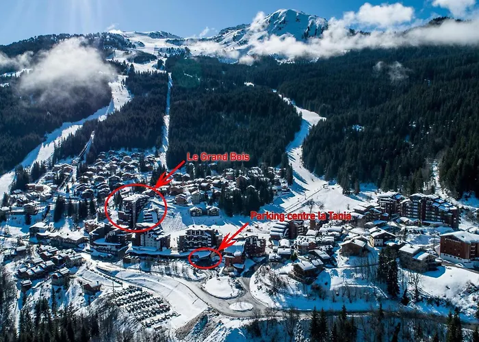 Confortable 2 Pieces, Skis Aux Pieds, 4 Pers. Proche Commerces - Fr-1-182a-40 * Courchevel